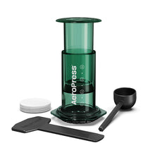 Load image into Gallery viewer, AeroPress Clear Coffee Maker (Green)