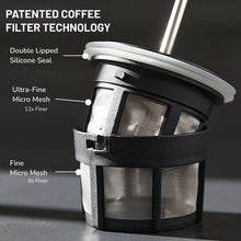 Load image into Gallery viewer, ESPRO P1 Travel Coffee Press - Brushed (12oz / 354ml)