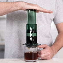 Load image into Gallery viewer, AeroPress Clear Coffee Maker (Green)
