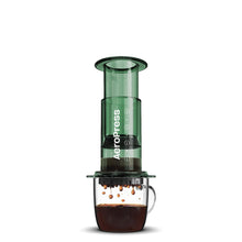 Load image into Gallery viewer, AeroPress Clear Coffee Maker (Green)
