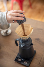 Load image into Gallery viewer, Hario V60 Coffee Filter Papers - Size 03 - Brown (40 pack)
